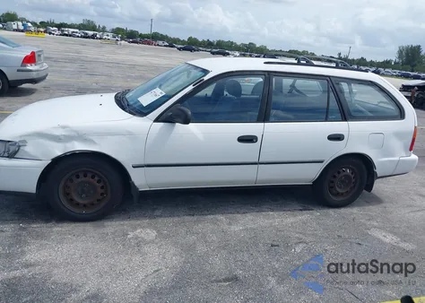 1996 Toyota Corolla Dx z USA, uszkodzony, nr VIN JT2EB02E6T0114462